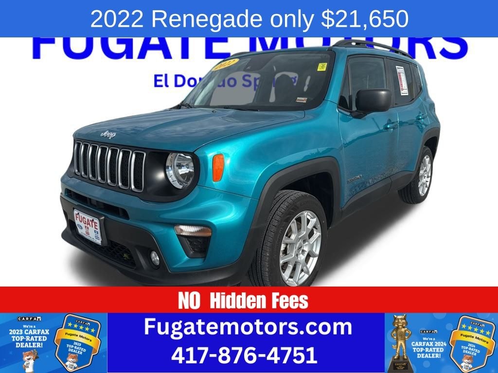 Used 2022 Jeep Renegade Latitude SUV