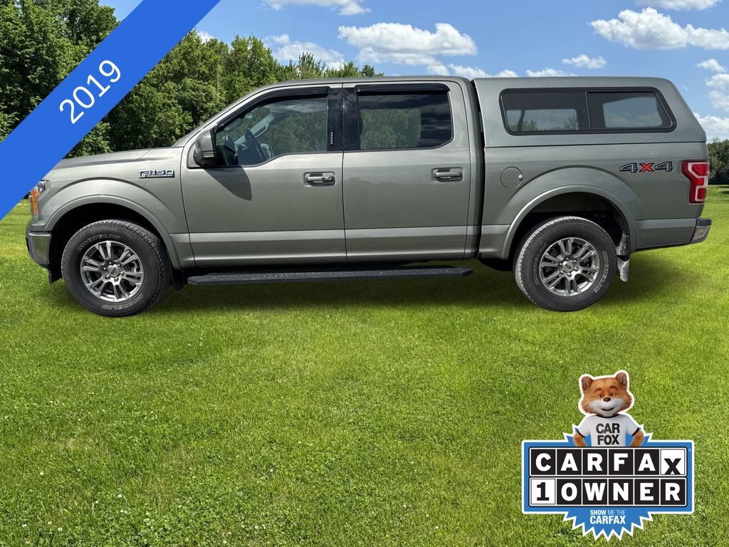 Used 2019 Ford F-150 Lariat with VIN 1FTEW1E48KKF17110 for sale in Kansas City
