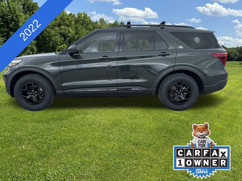 Used 2022 Ford Explorer TIMBERLINE with VIN 1FMSK8JH1NGA44251 for sale in Kansas City