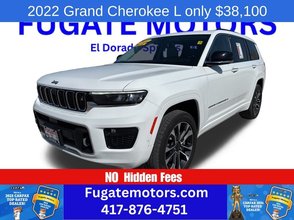 Used 2022 Jeep Grand Cherokee L Overland SUV