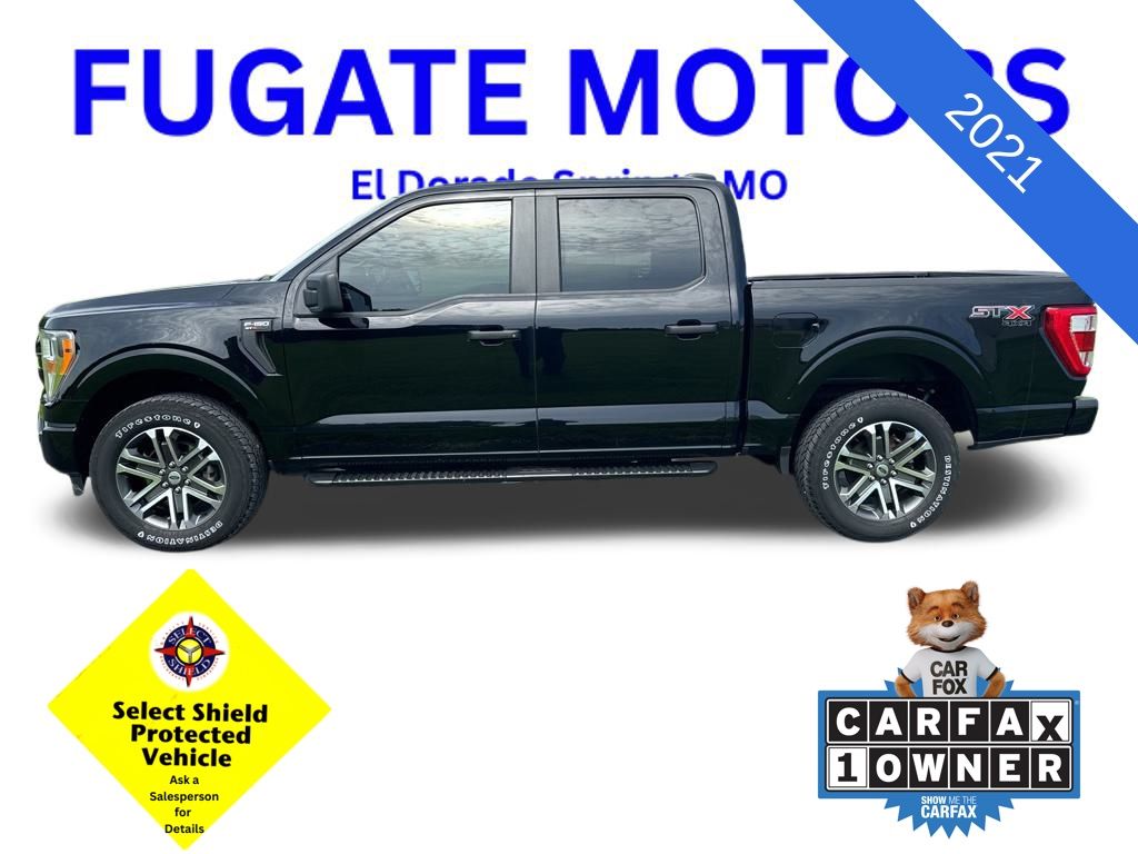Used 2021 Ford F-150 XL with VIN 1FTEW1EP5MFA52212 for sale in Kansas City