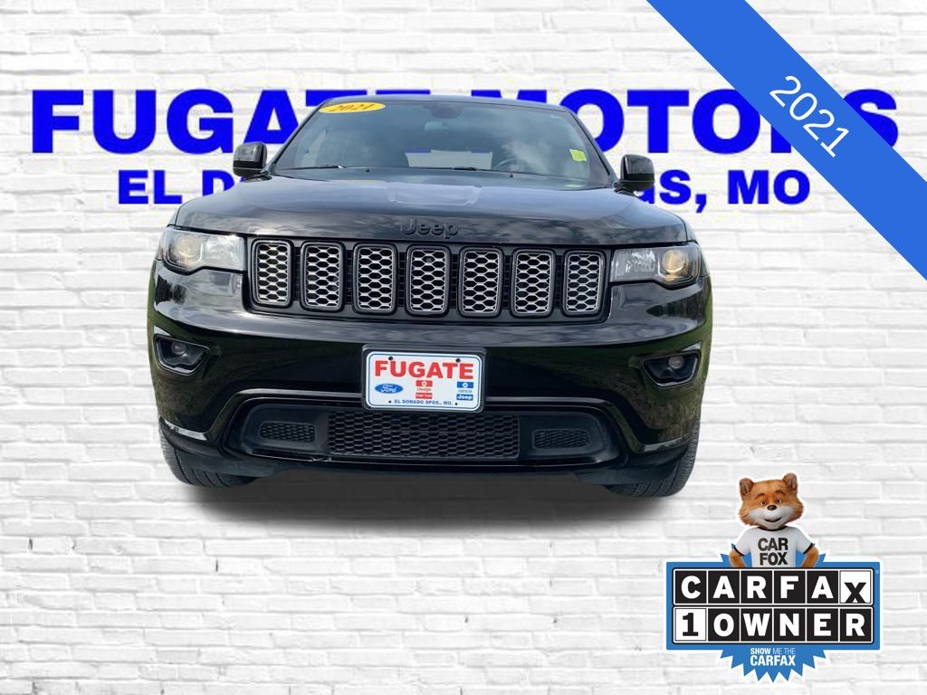Used 2021 Jeep Grand Cherokee Laredo X with VIN 1C4RJFAG1MC859038 for sale in Kansas City