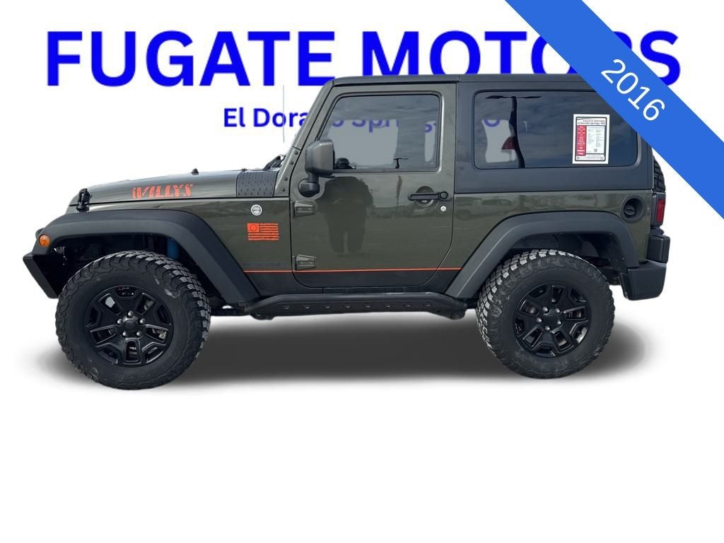 Used 2016 Jeep Wrangler Willys Wheeler SUV