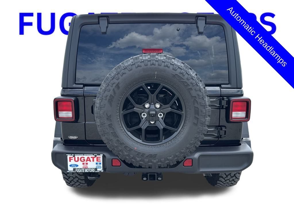 New 2025 Jeep Wrangler 4-DOOR WILLYS Sport Utility