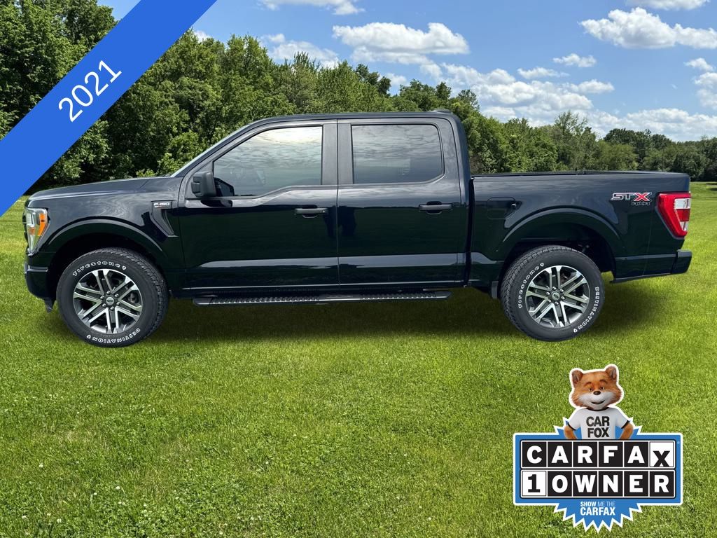 Used 2021 Ford F-150 XL with VIN 1FTEW1EP5MFA52212 for sale in Kansas City