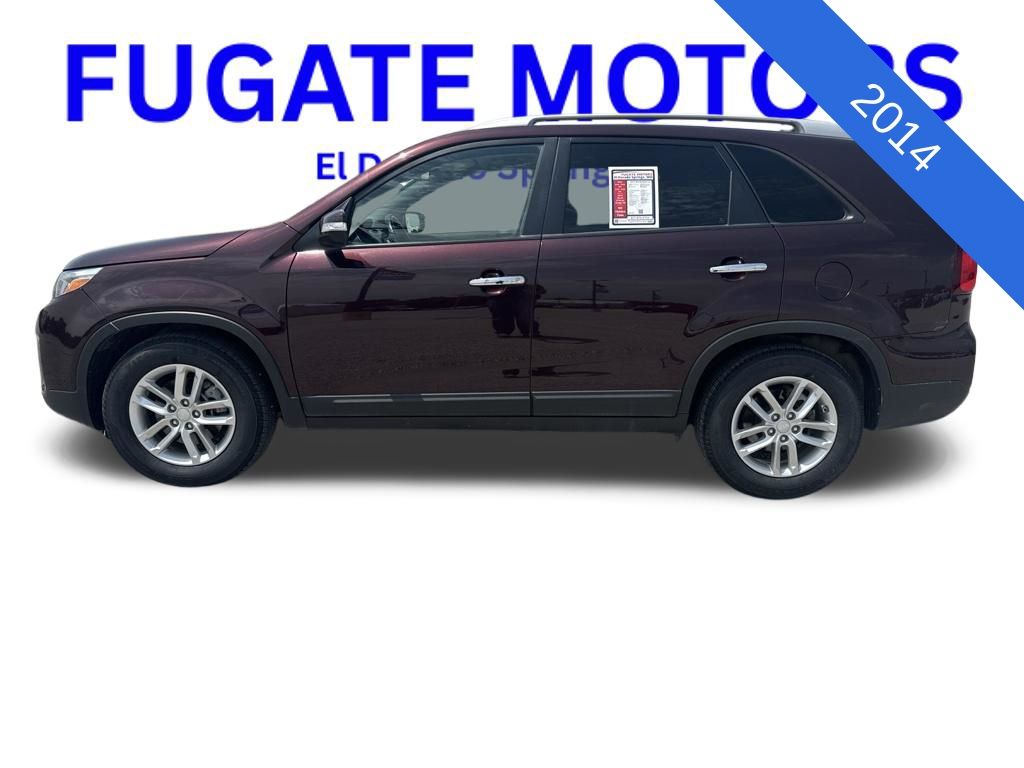 Used 2014 Kia Sorento LX with VIN 5XYKT3A64EG455116 for sale in El Dorado Springs, MO