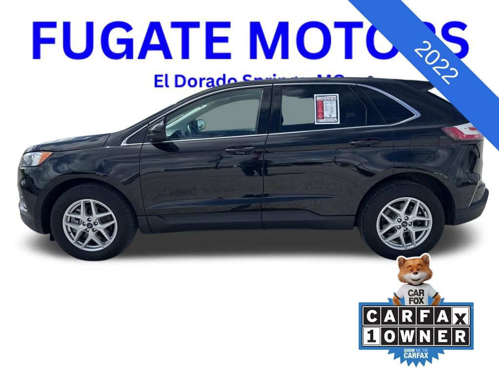 Certified 2022 Ford Edge SEL with VIN 2FMPK4J93NBB10524 for sale in Kansas City