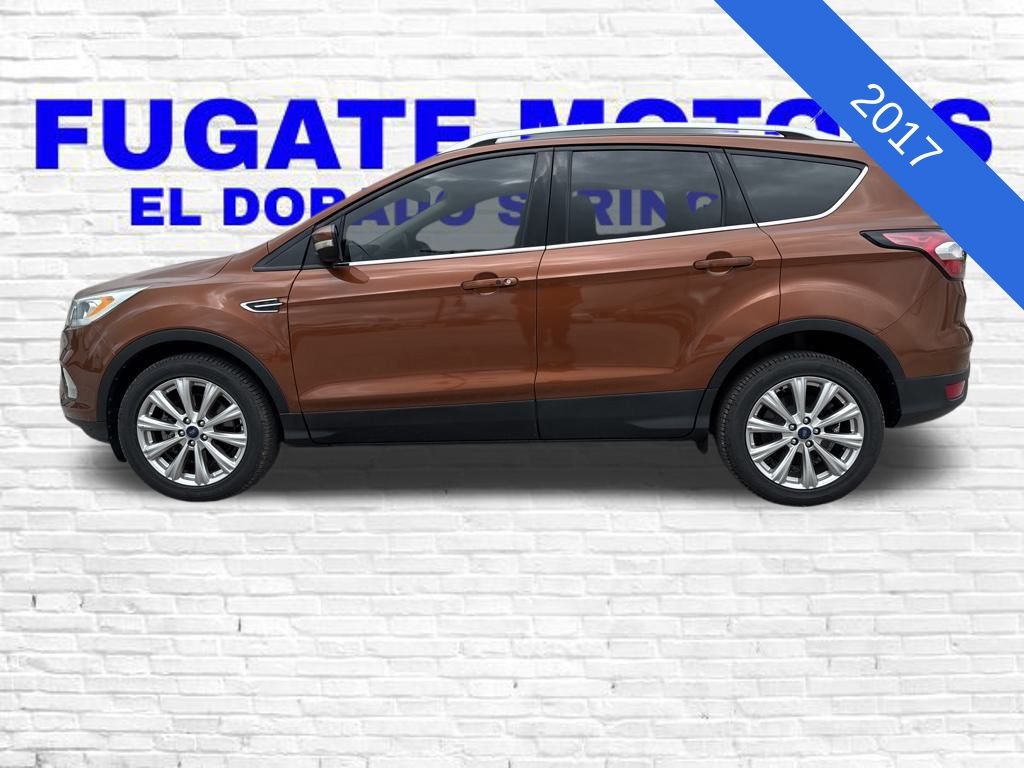 Used 2017 Ford Escape Titanium with VIN 1FMCU0J92HUC80308 for sale in Kansas City