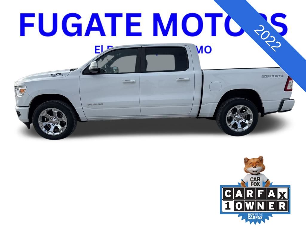 Used 2022 RAM Ram 1500 Pickup Big Horn/Lone Star with VIN 1C6SRFFT1NN338883 for sale in Kansas City