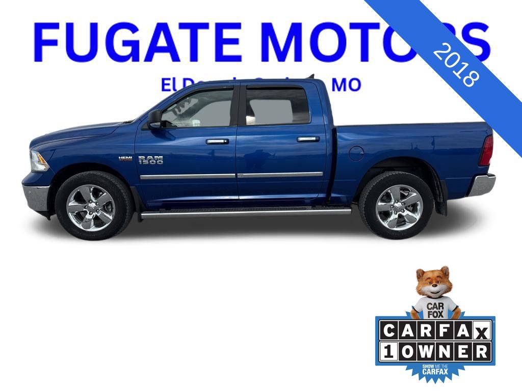 Used 2018 RAM Ram 1500 Pickup Big Horn with VIN 1C6RR7LT2JS316105 for sale in Kansas City