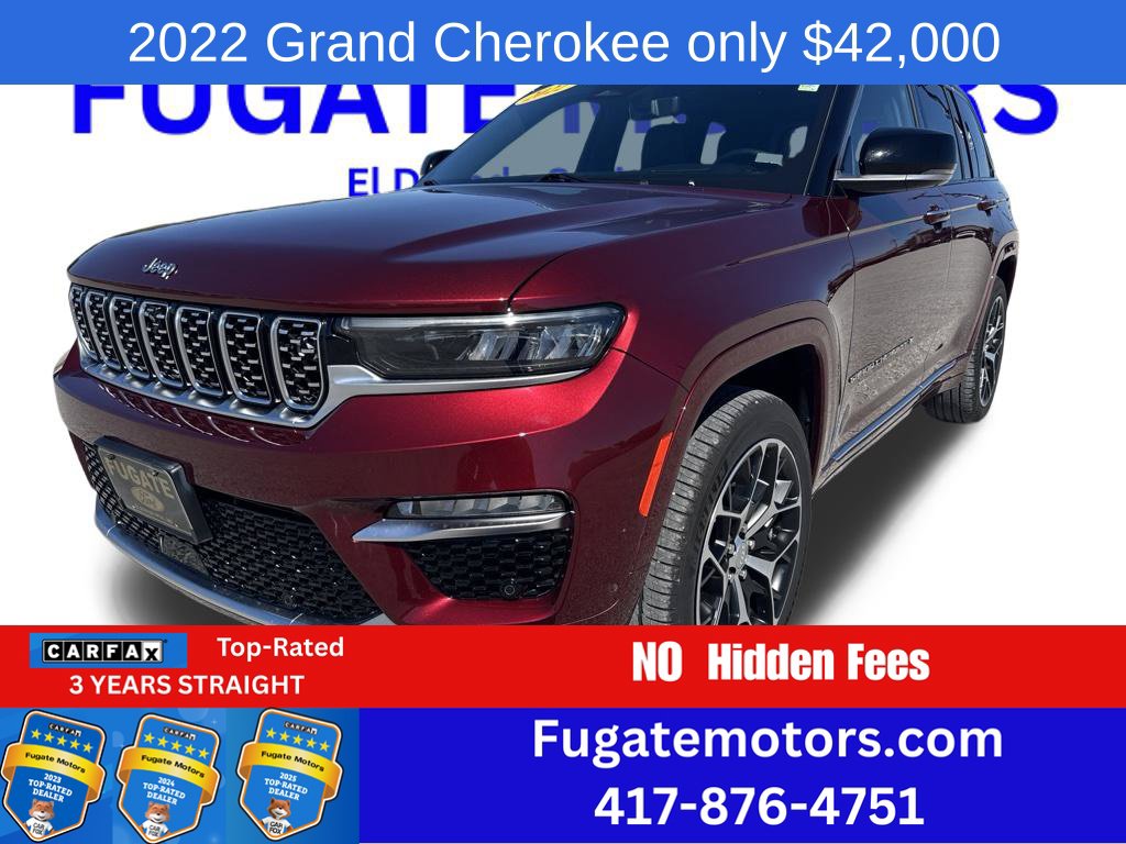 2022 Jeep Grand Cherokee Summit Reserve