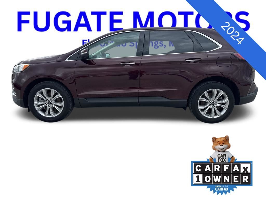 Certified 2024 Ford Edge Titanium with VIN 2FMPK4K94RBA68885 for sale in Kansas City
