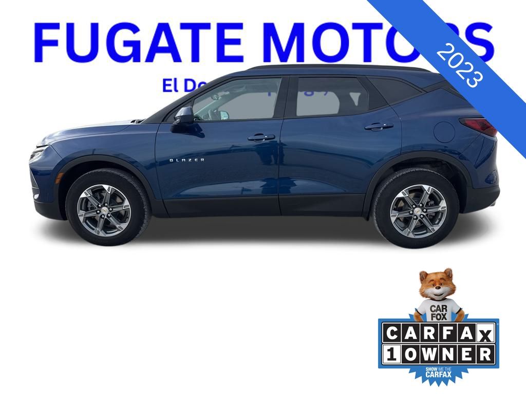 Used 2023 Chevrolet Blazer 2LT with VIN 3GNKBCR45PS121272 for sale in Kansas City
