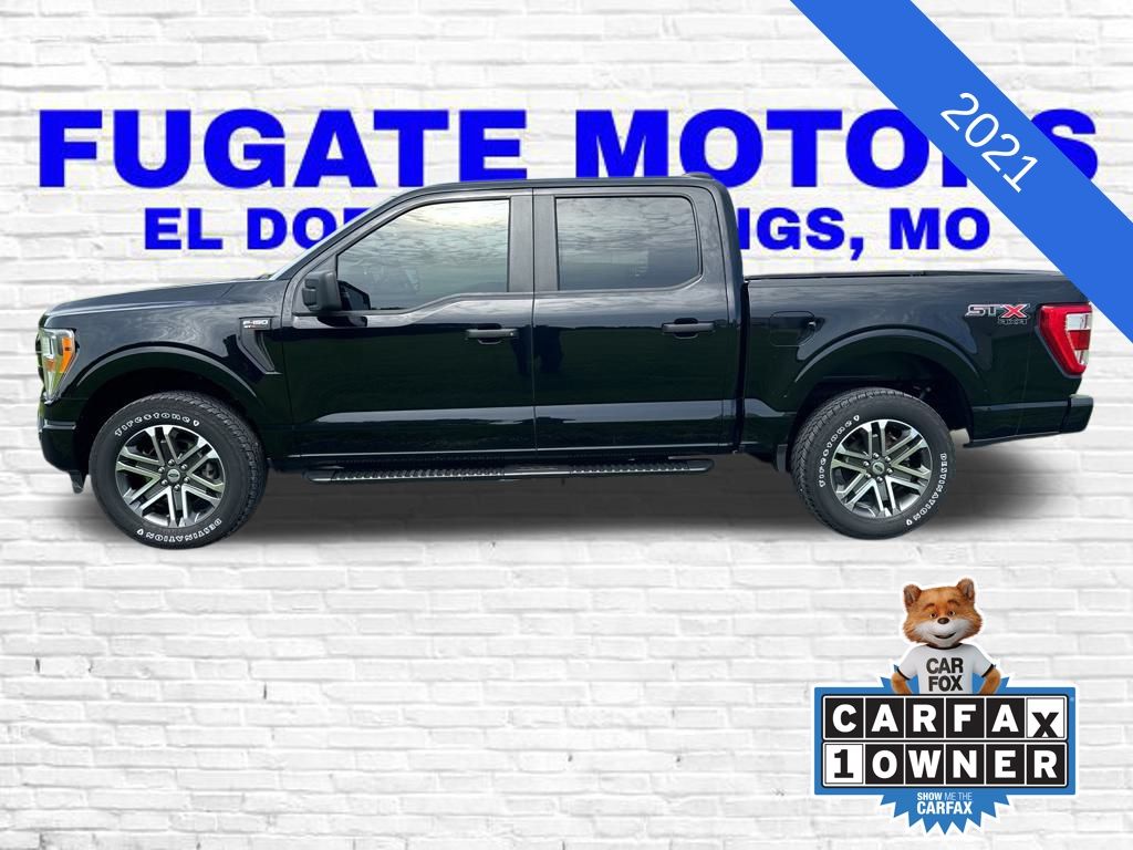 Used 2021 Ford F-150 XL with VIN 1FTEW1EP5MFA52212 for sale in Kansas City
