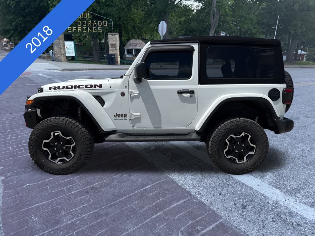 Used 2018 Jeep All-New Wrangler Rubicon with VIN 1C4HJXCG5JW159340 for sale in Kansas City
