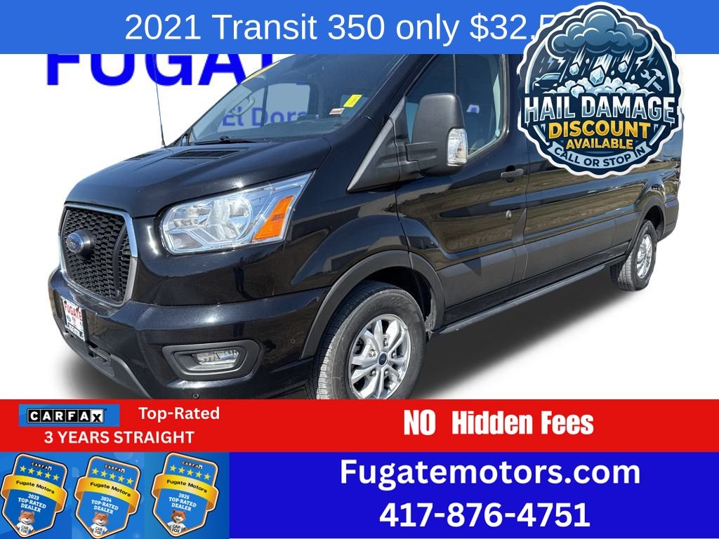 2021 Ford Transit 350 XLT Low Roof Sliding Pass. 148's photo