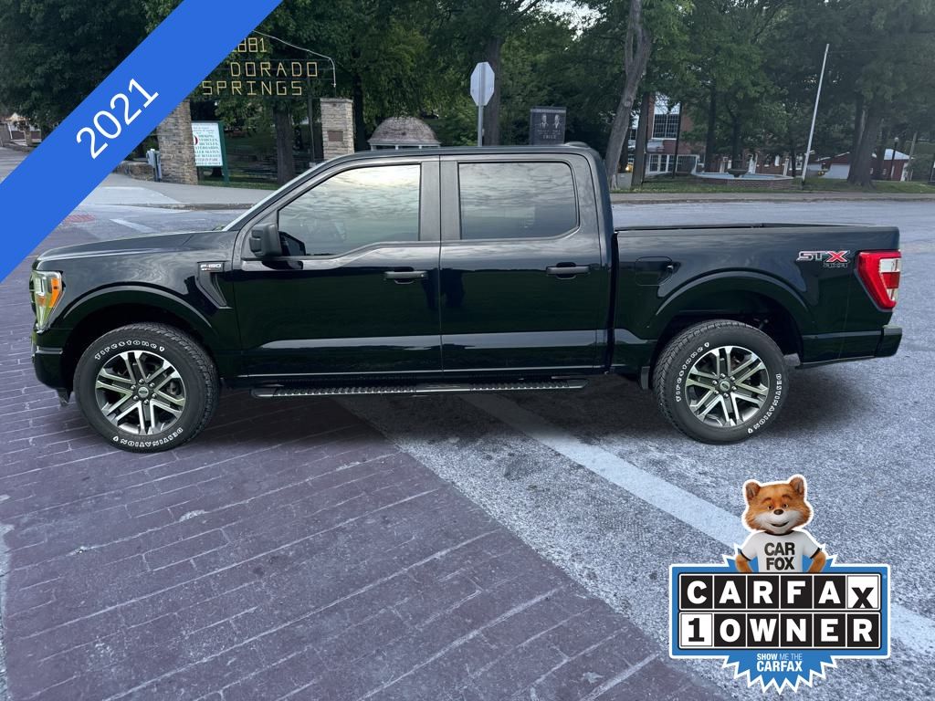 Used 2021 Ford F-150 XL with VIN 1FTEW1EP5MFA52212 for sale in Kansas City