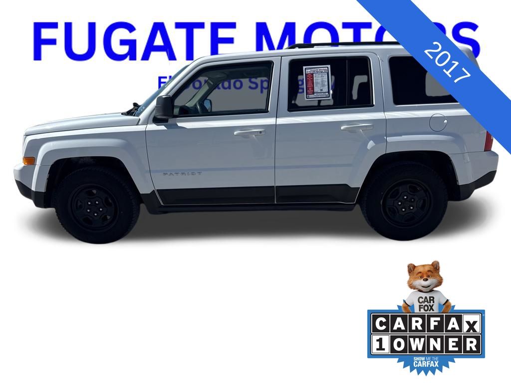 Used 2017 Jeep Patriot Sport with VIN 1C4NJPBBXHD156786 for sale in Kansas City