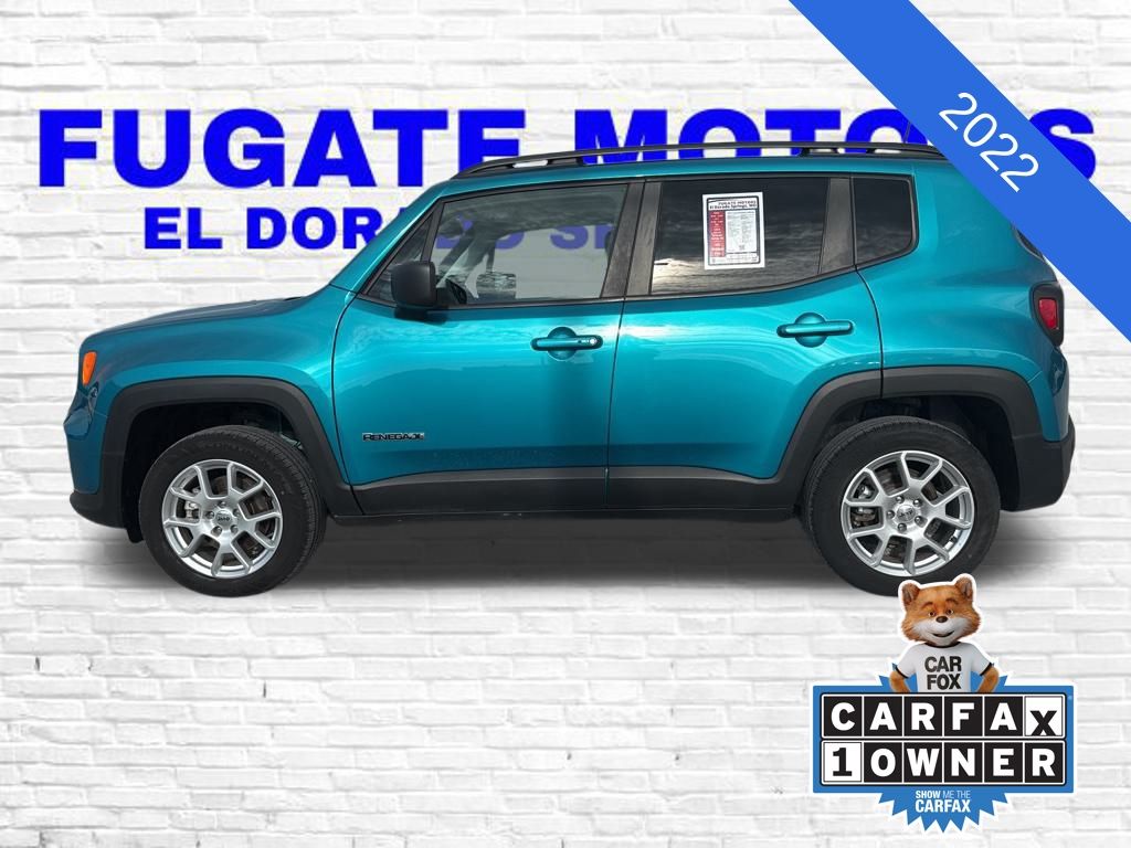 Used 2022 Jeep Renegade Latitude with VIN ZACNJDB1XNPN69503 for sale in Kansas City