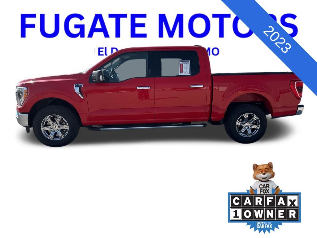 Used 2023 Ford F-150 XLT with VIN 1FTEW1EP7PKE41445 for sale in Kansas City