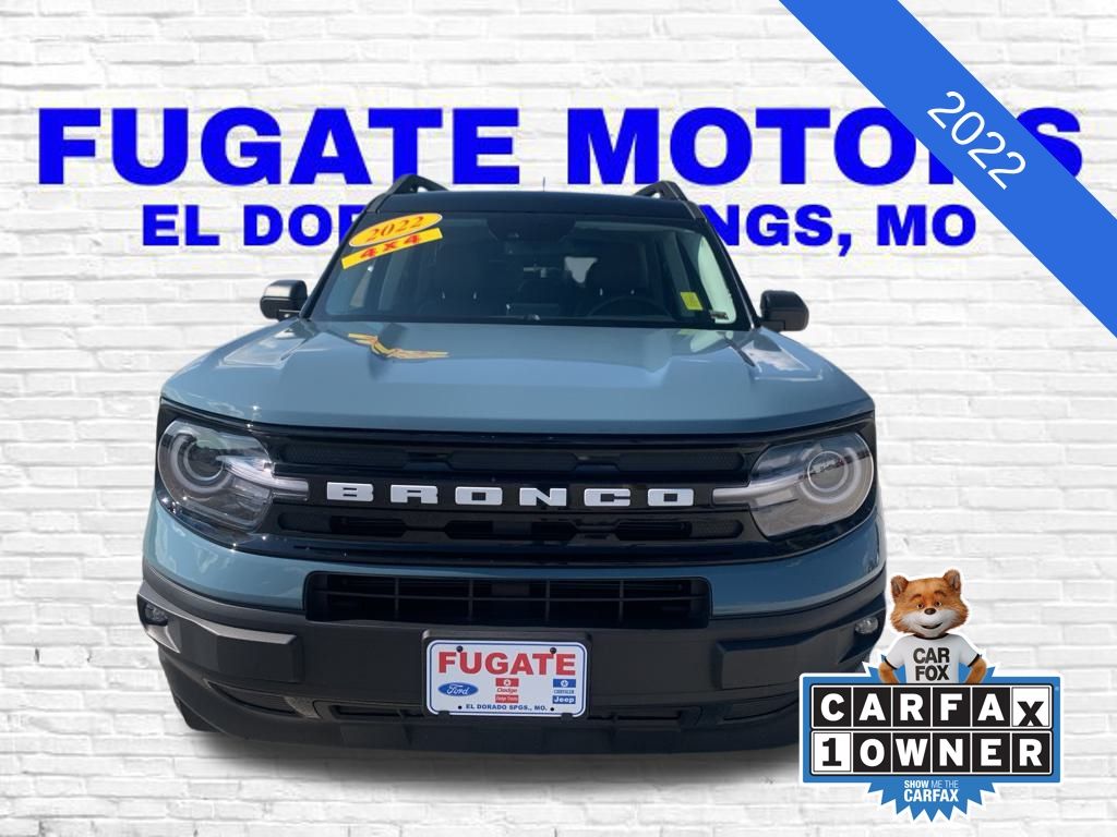 Used 2022 Ford Bronco Sport Outer Banks with VIN 3FMCR9C69NRD76089 for sale in Kansas City