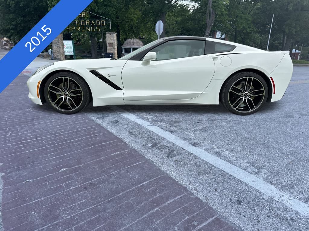 Used 2015 Chevrolet Corvette Z51 with VIN 1G1YM2D72F5106786 for sale in Kansas City