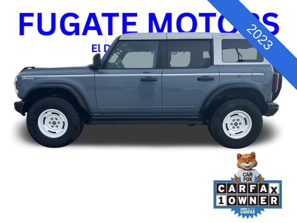 Used 2023 Ford Bronco 4-Door Heritage Editon with VIN 1FMEE4DP5PLA41251 for sale in Kansas City