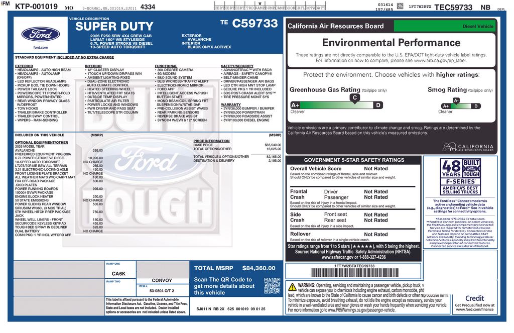 2026 Ford F-250 Super Duty Lariat - Photo 62
