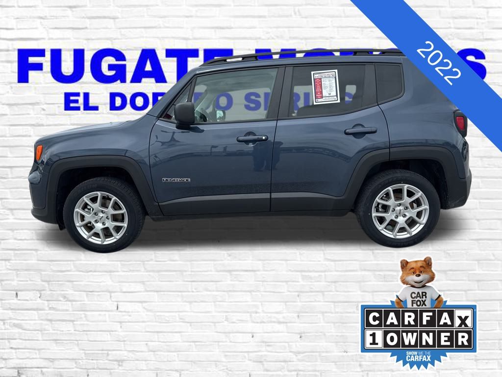 Used 2022 Jeep Renegade Latitude with VIN ZACNJDB15NPN57775 for sale in Kansas City