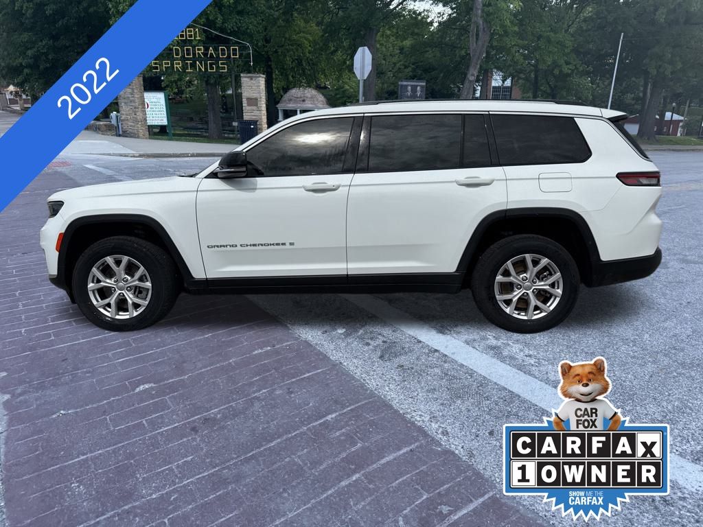 Used 2022 Jeep Grand Cherokee L Limited with VIN 1C4RJKBG4N8546674 for sale in El Dorado Springs, MO