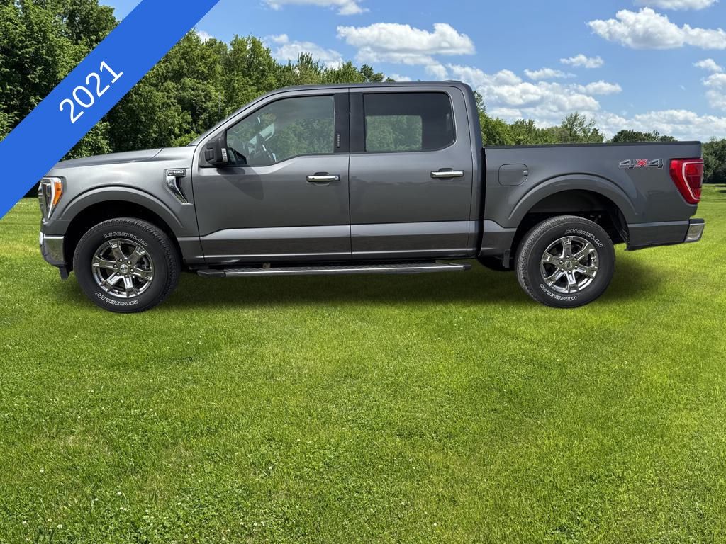 Used 2021 Ford F-150 XLT with VIN 1FTEW1EP1MFC05703 for sale in Kansas City