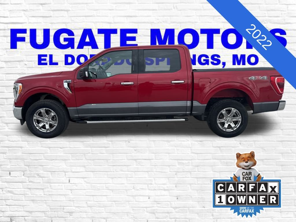 Used 2022 Ford F-150 XLT with VIN 1FTEW1EPXNKD55625 for sale in Kansas City