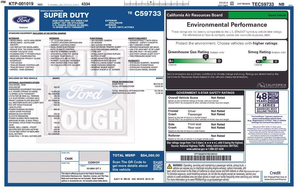 2026 Ford F-250 Super Duty Lariat - Photo 54