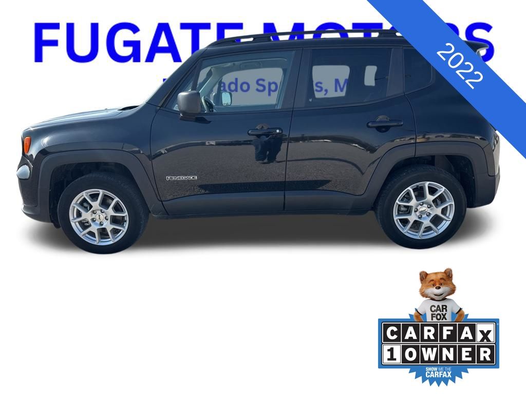 Used 2022 Jeep Renegade Latitude with VIN ZACNJDB15NPN52270 for sale in Kansas City