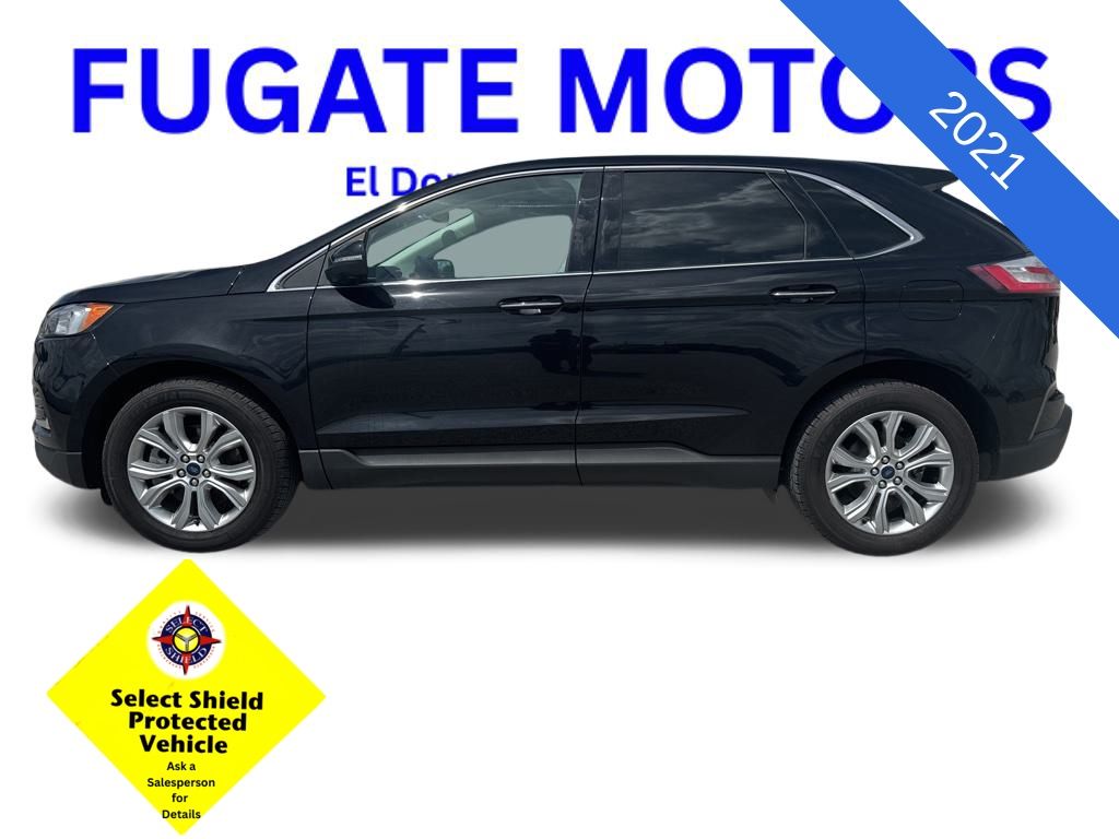Used 2021 Ford Edge Titanium with VIN 2FMPK3K9XMBA54315 for sale in Kansas City
