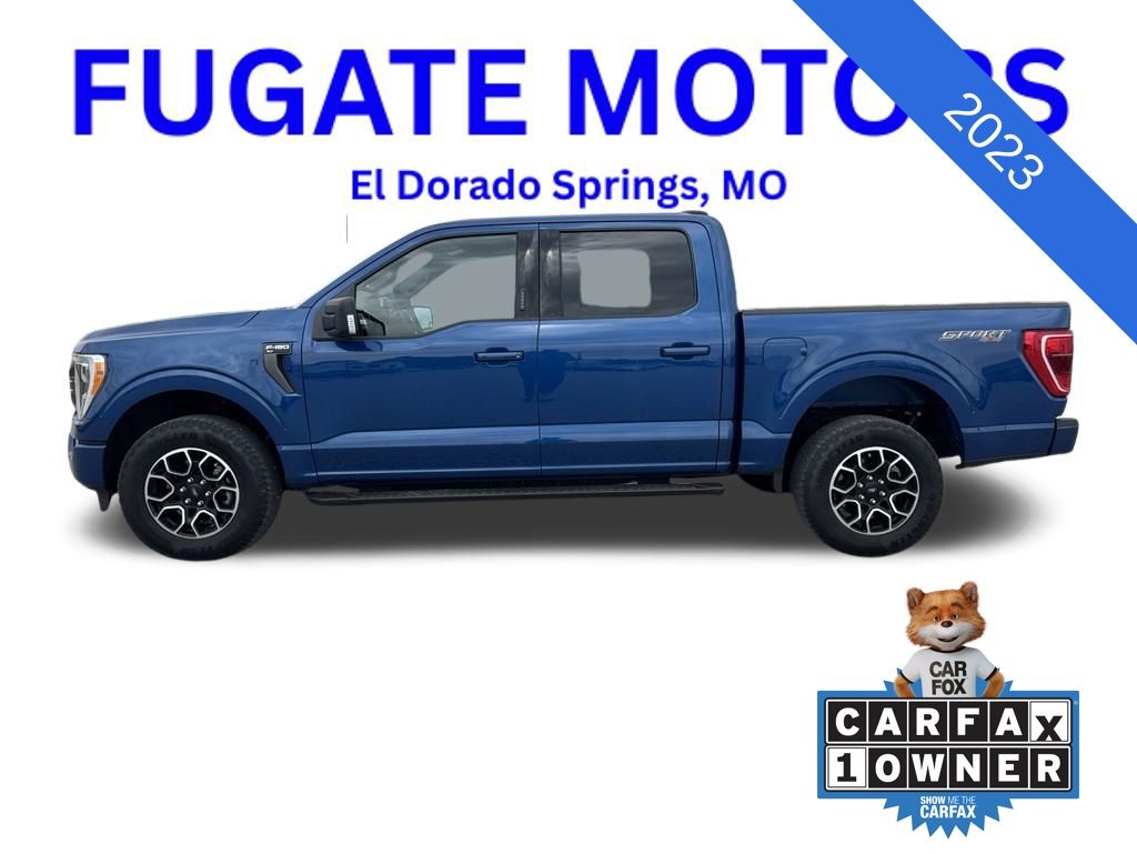 Used 2023 Ford F-150 XLT with VIN 1FTFW1E86PKD42709 for sale in Kansas City