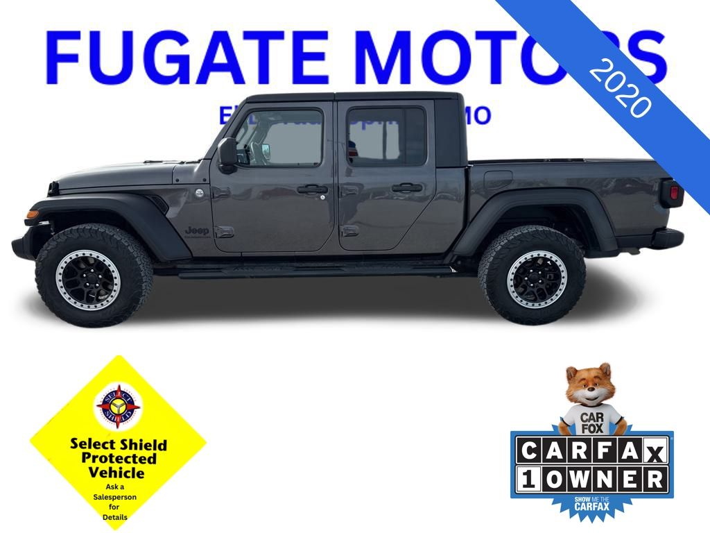 Used 2020 Jeep Gladiator Sport S with VIN 1C6HJTAG6LL150556 for sale in Kansas City