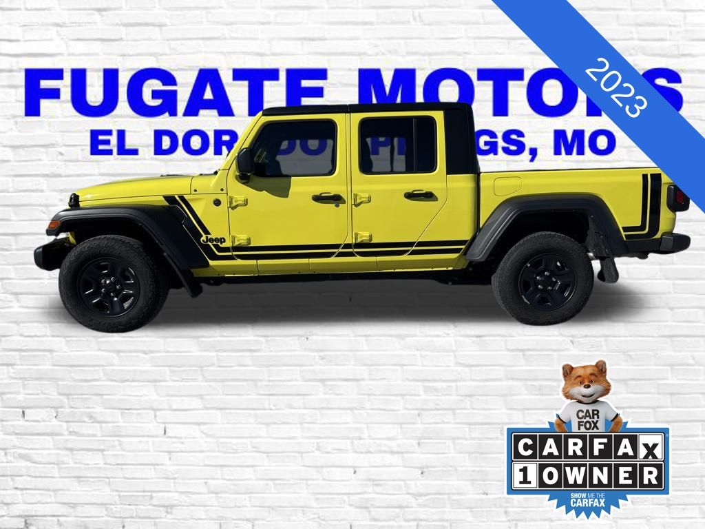 Used 2023 Jeep Gladiator Sport with VIN 1C6JJTAG0PL558929 for sale in Kansas City