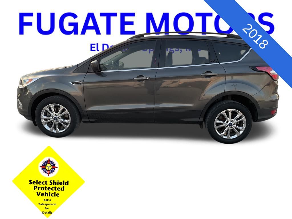 Used 2018 Ford Escape SEL with VIN 1FMCU9HD5JUD07215 for sale in Kansas City