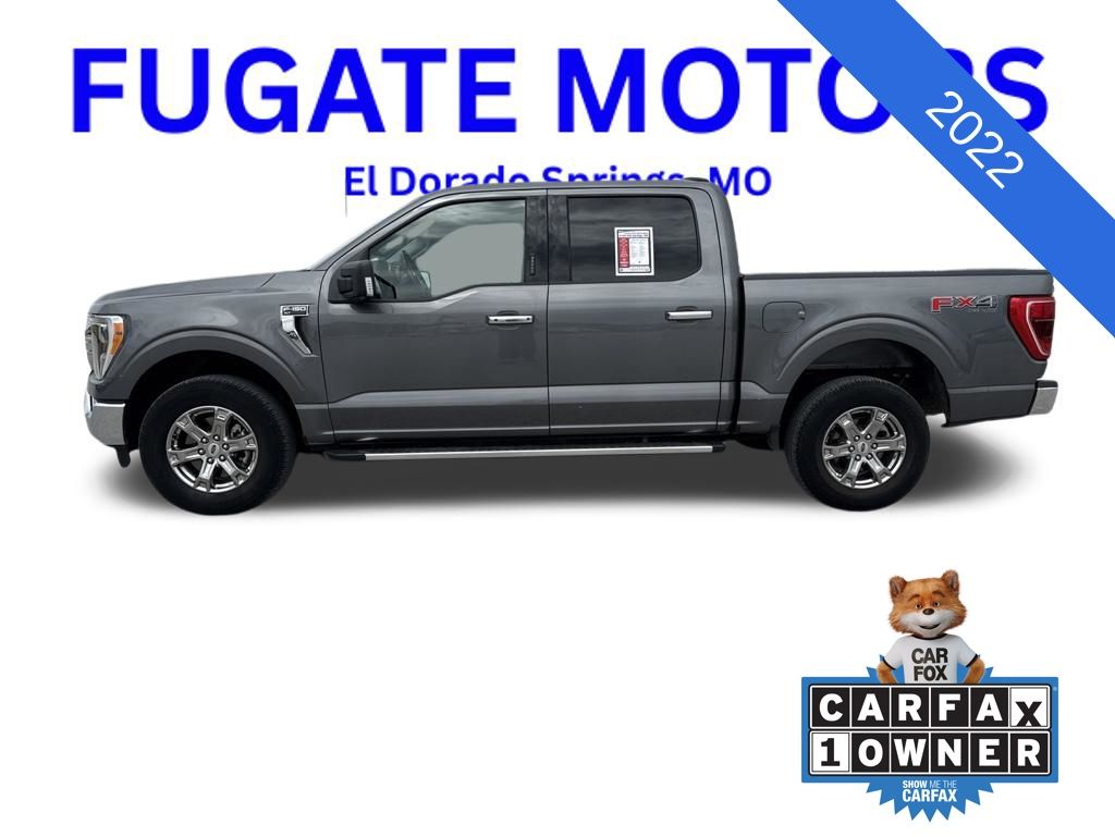 Used 2022 Ford F-150 XLT with VIN 1FTFW1E87NKE89411 for sale in Kansas City