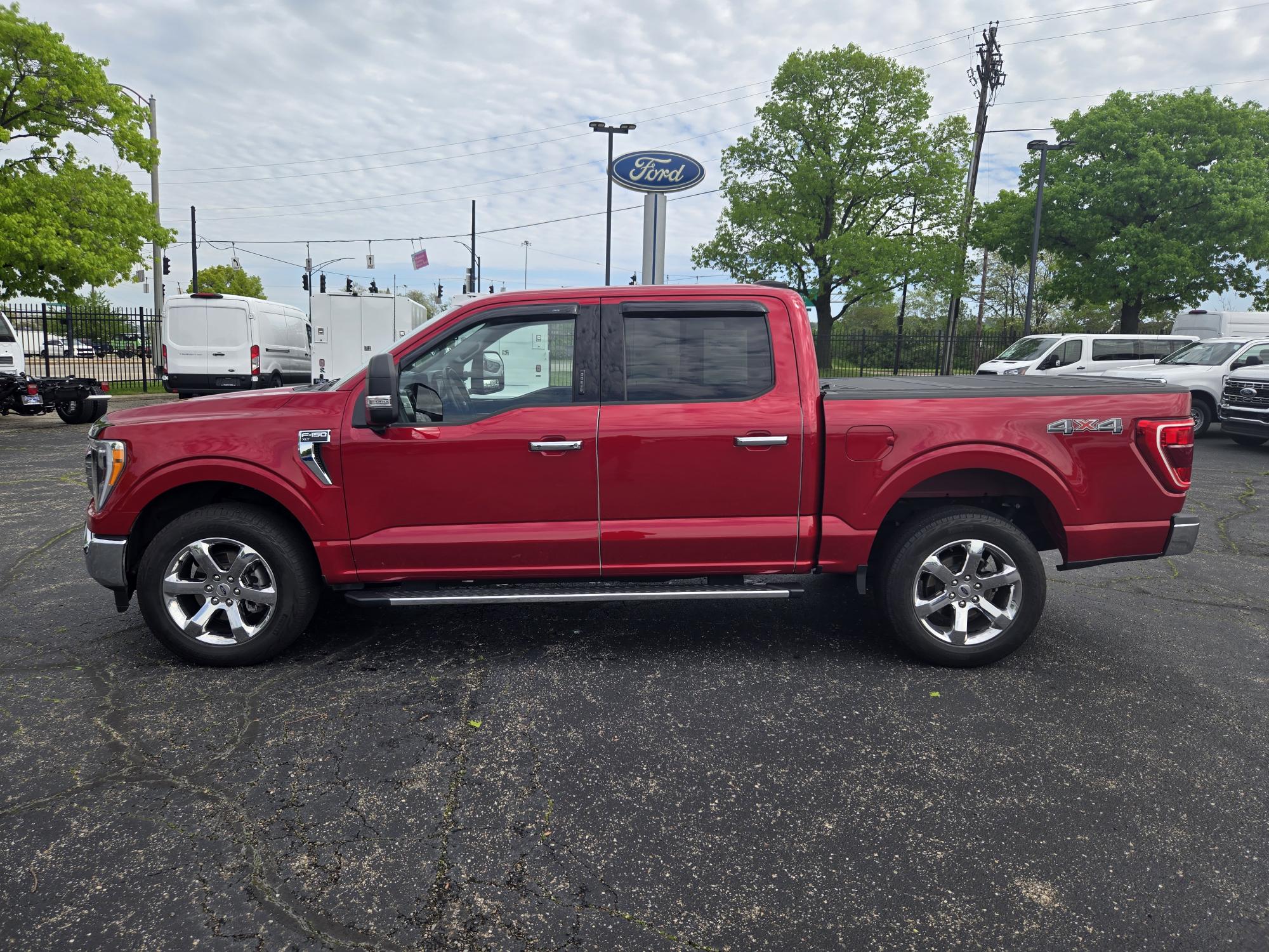 Used 2022 Ford F-150 XLT with VIN 1FTFW1E86NFC24844 for sale in Cincinnati, OH