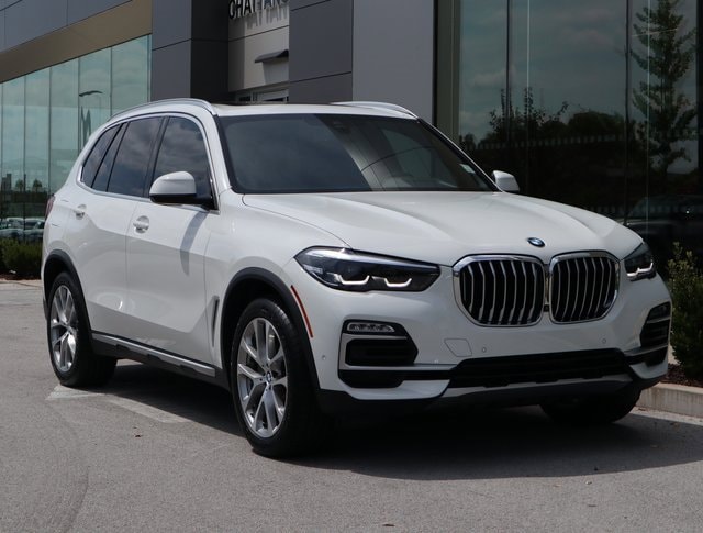 Used 2020 BMW X5 40i with VIN 5UXCR4C01L9C11585 for sale in Chattanooga, TN