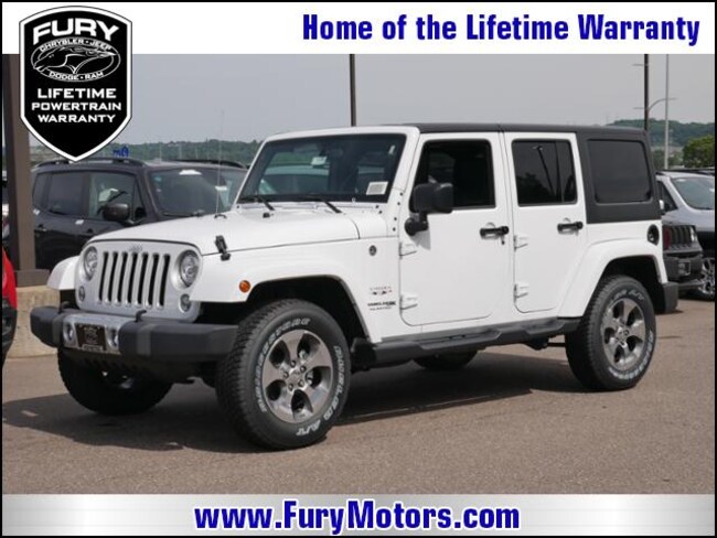 New 2018 Jeep Wrangler Unlimited Jk Sahara 4x4 Sport Utility For Lease