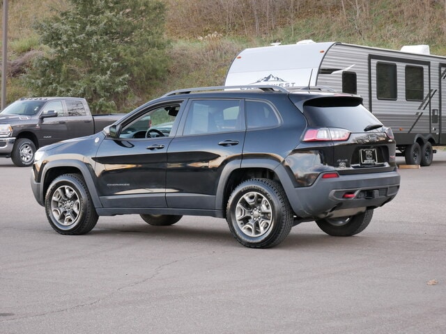 Used 2019 Jeep Cherokee Trailhawk with VIN 1C4PJMBX3KD356743 for sale in South Saint Paul, Minnesota