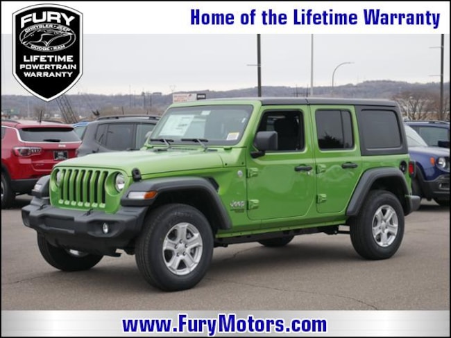 New 2024 Jeep Wrangler Unlimited Sport S 4x4 Utility For Lease St