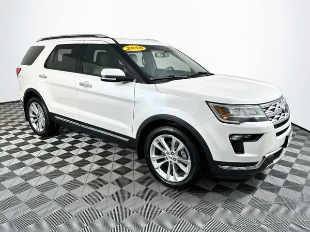Used 2018 Ford Explorer Limited with VIN 1FM5K7FH8JGC93382 for sale in Terre Haute, IN