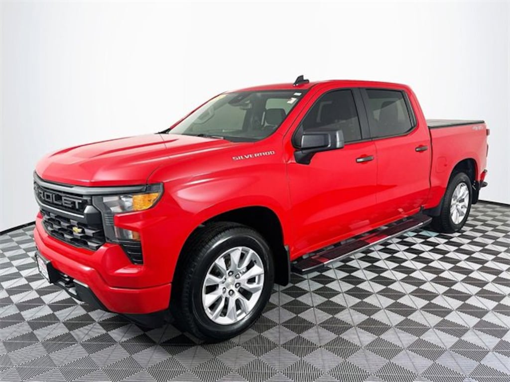 Used 2022 Chevrolet Silverado 1500 Custom Truck Crew Cab