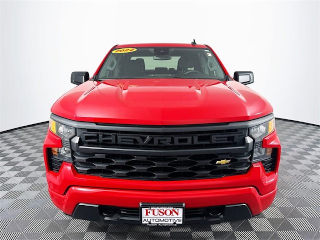 Used 2022 Chevrolet Silverado 1500 Custom Truck Crew Cab