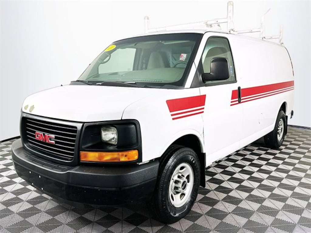 Used 2010 GMC Savana Cargo 3500 Medium Pewter Van Cargo Van