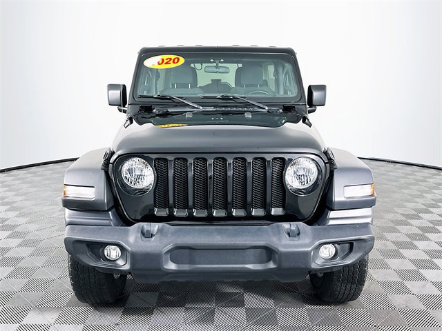 Used 2020 Jeep Wrangler Unlimited Sport S with VIN 1C4HJXDN7LW342612 for sale in Terre Haute, IN